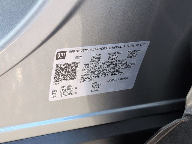 New 2026 Sterling Gray Metallic Chevrolet LT image 36