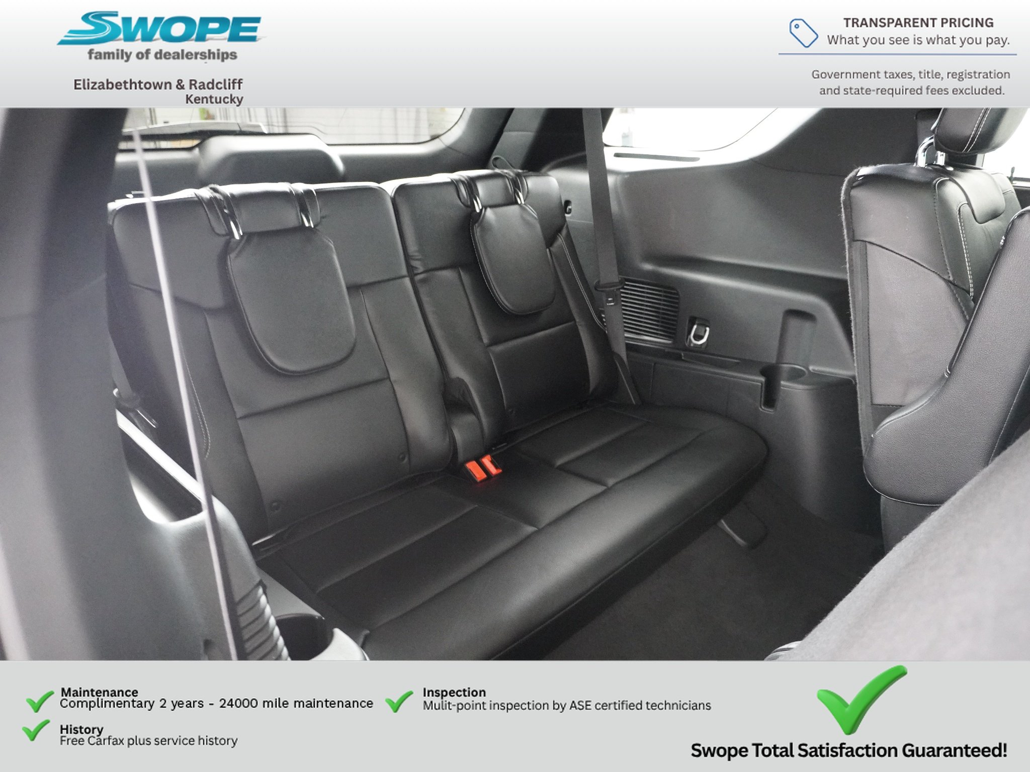 Used 2023 Star White Metallic Tri-Coat Ford ST image 12