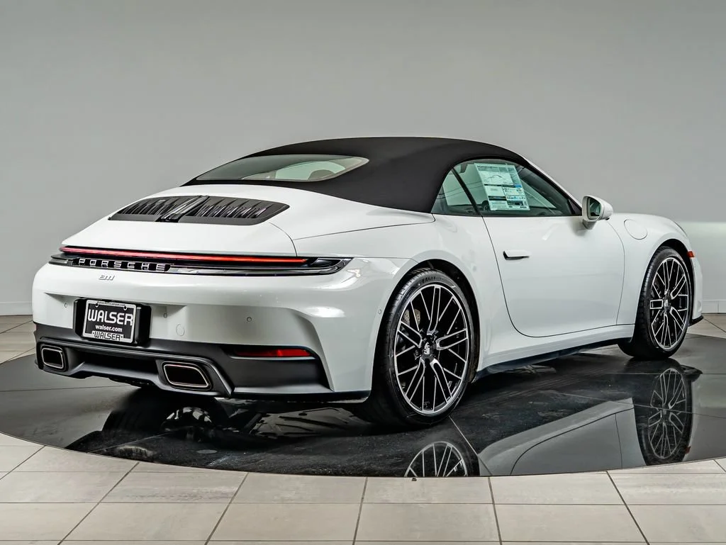 New 2026 White Porsche Carrera image 8