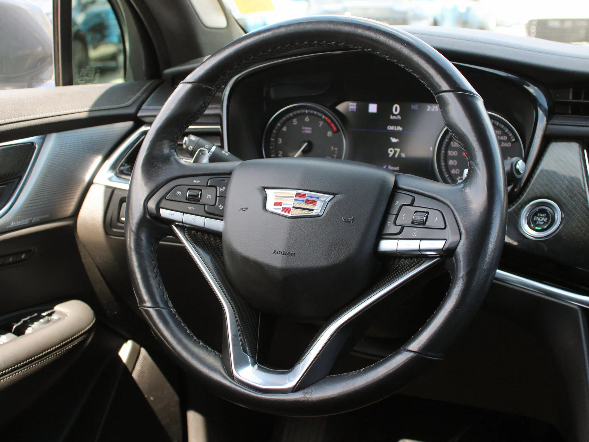 Certified Used 2021 Silver Cadillac Sport * One Owner | 3M PPF | Head-Up Display | Apple CarPlay | V6 310 HP | BOSE | Heated Seats image 6