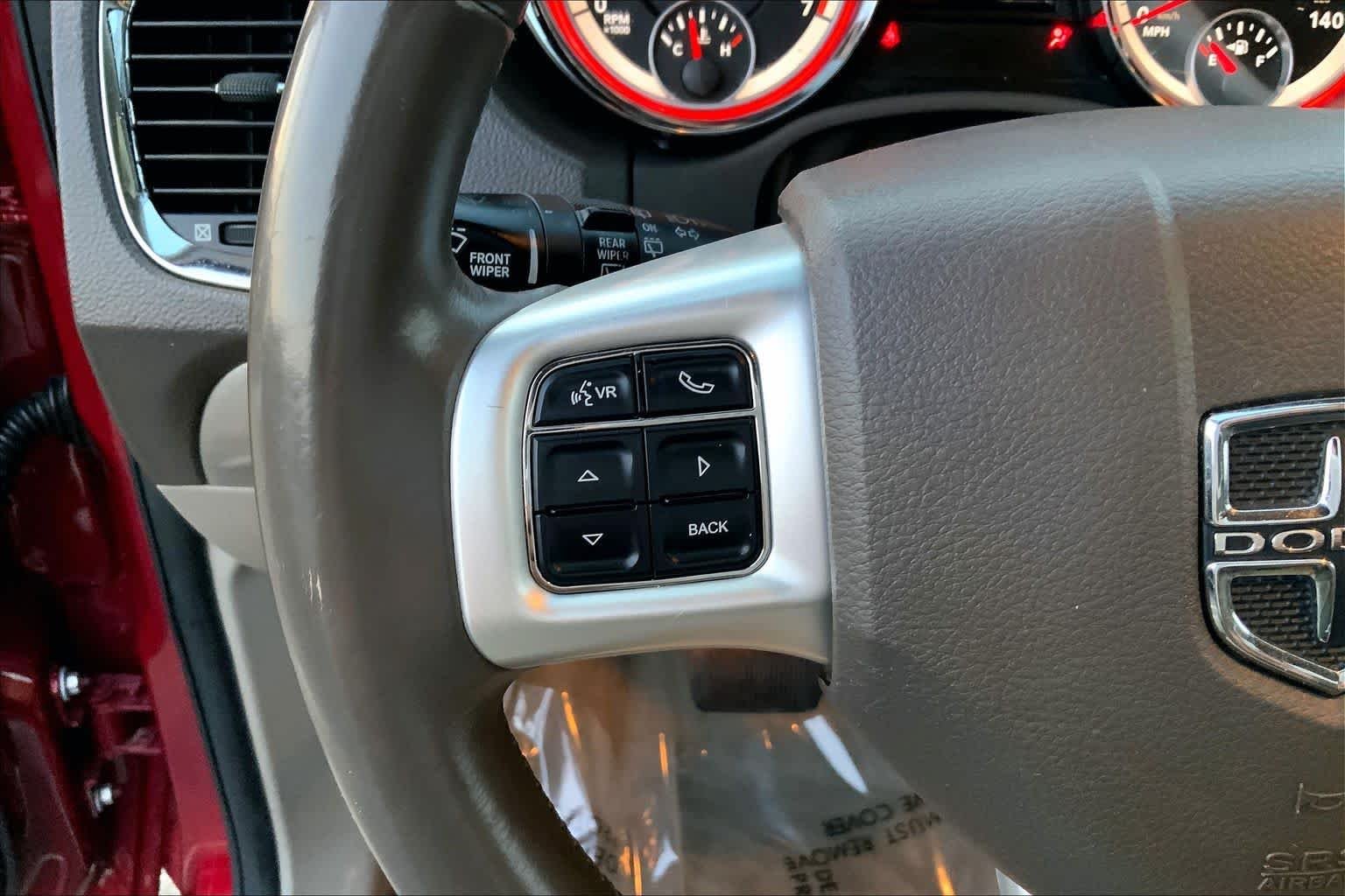 Used 2013 Deep Cherry Red Crystal Pearl Dodge SXT image 23