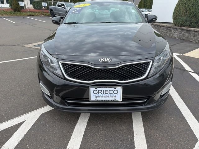 Used 2015 Kia Optima SX with VIN 5XXGR4A66FG377650 for sale in Branford, CT