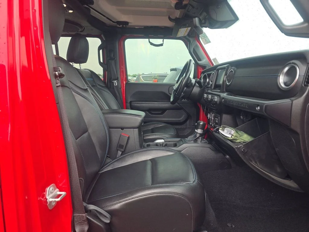 Used 2021 Red Jeep Unlimited Rubicon 4xe image 5