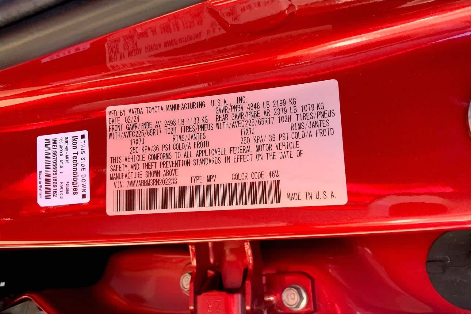 Certified Used 2024 Soul Red Crystal Metallic Mazda 2.5 S Preferred Package image 32