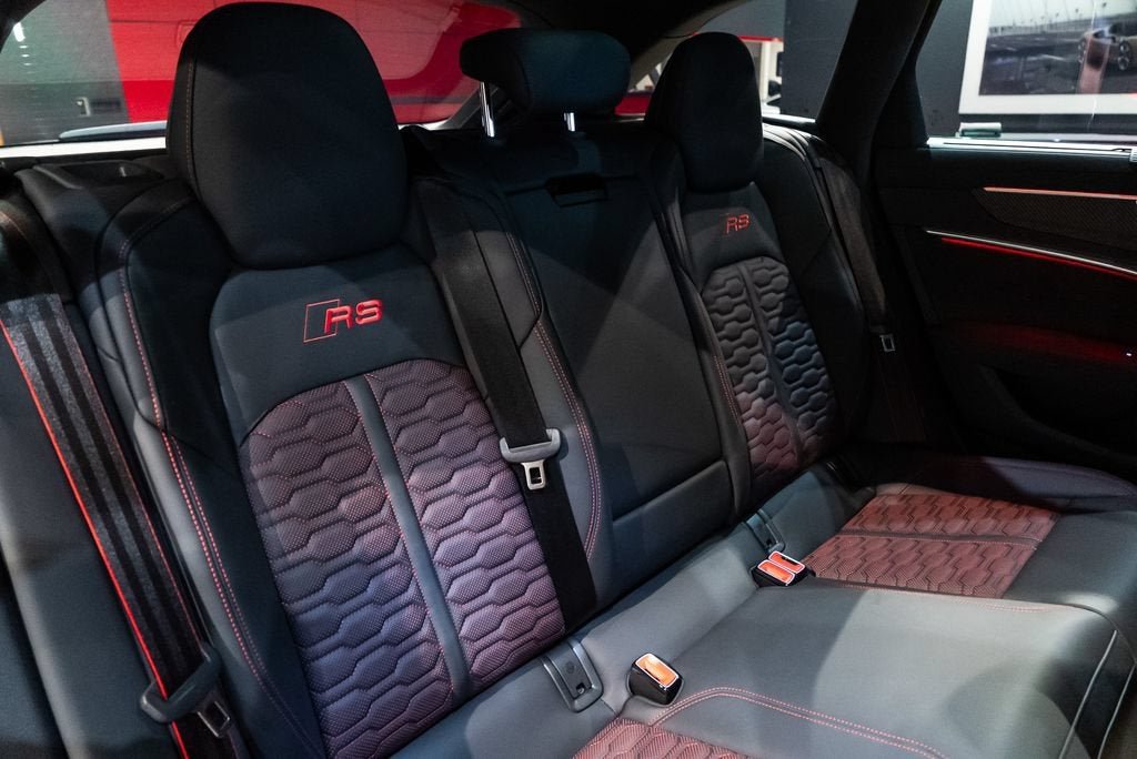 Used 2025 Grenadine Red Metallic Audi 4.0T image 37