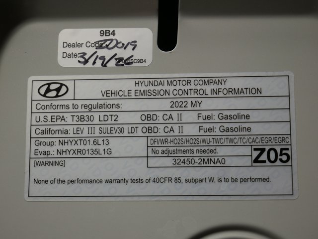 Used 2022 Shimmering Silver Hyundai SEL Convenience image 33