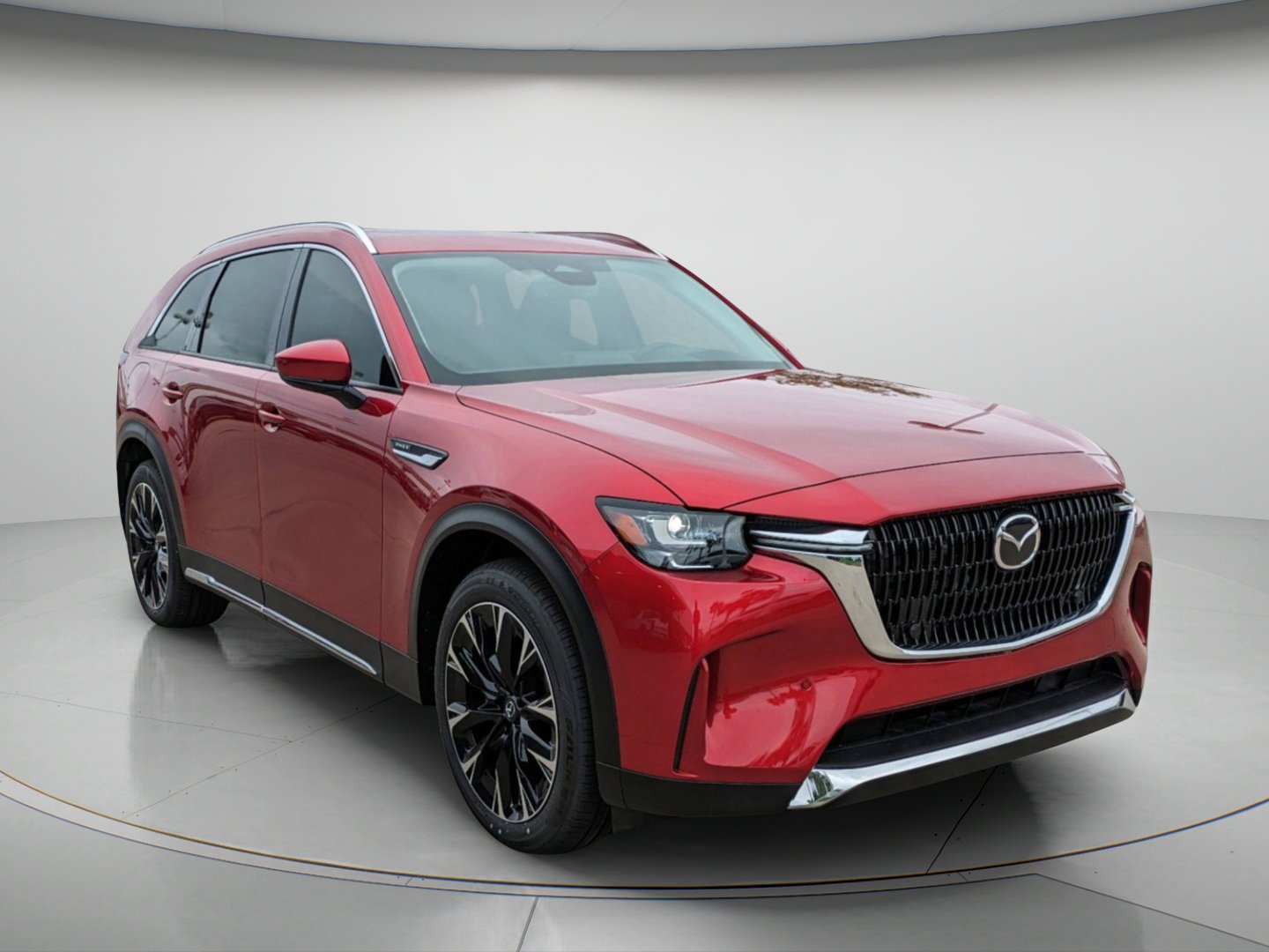 New 2024 Soul Red Crystal Metallic Mazda Premium AWD image 2