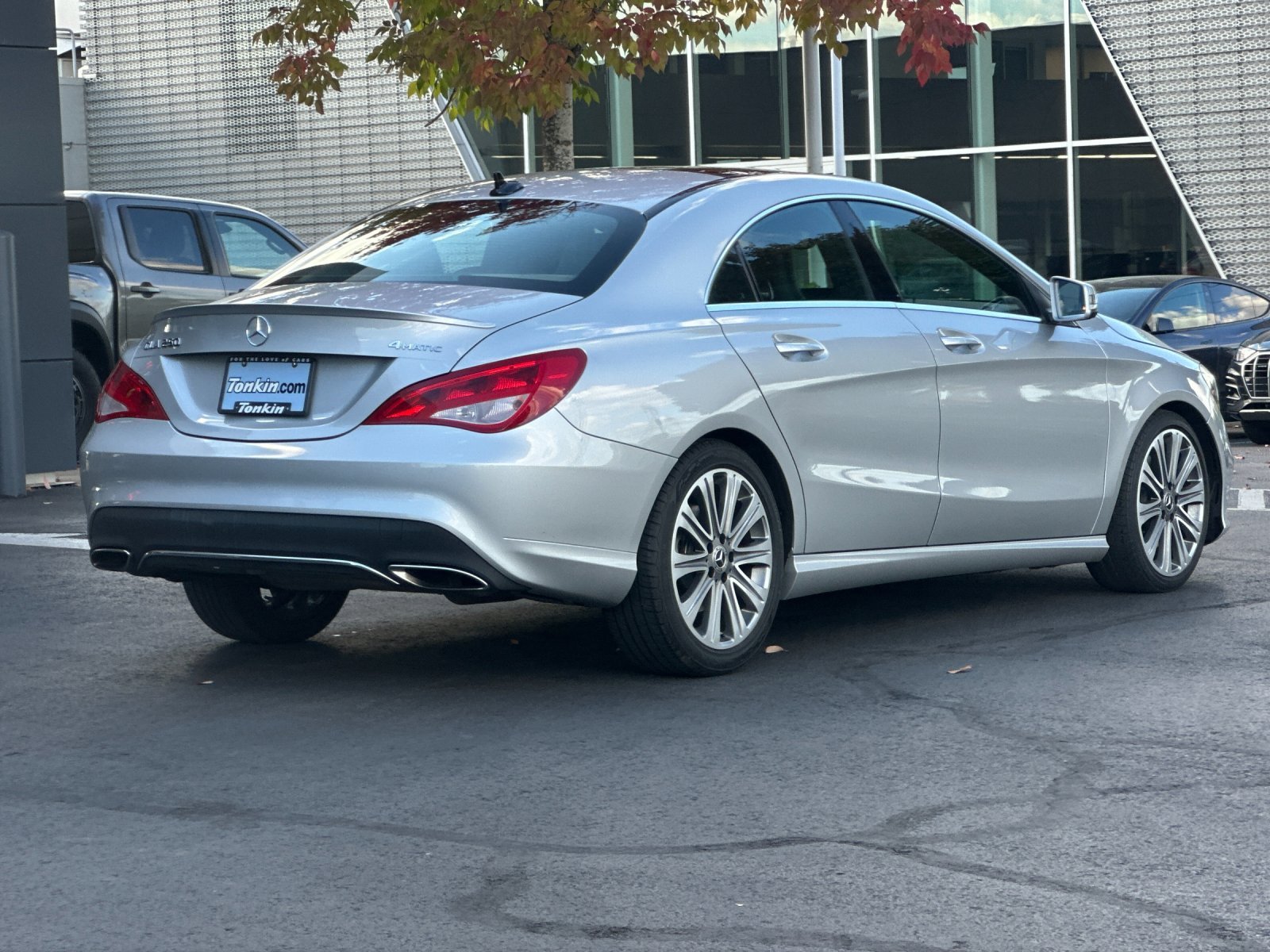 Used 2018 Silver Mercedes-Benz CLA 250 image 3