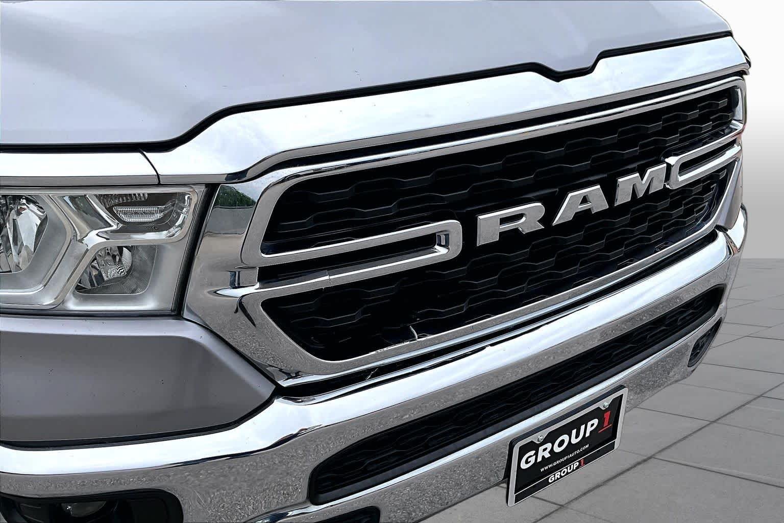 Used 2022 Billet Silver Metallic Clearcoat Ram Big Horn image 29