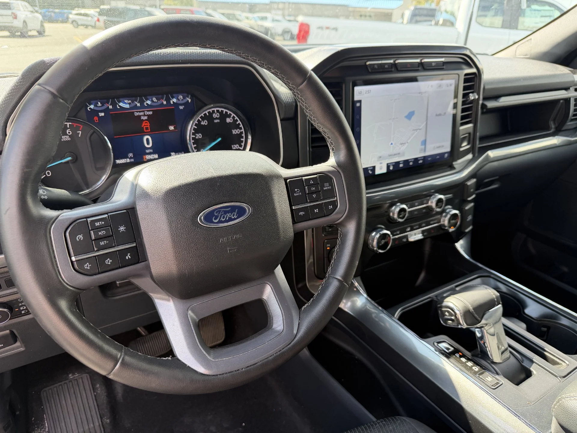 Certified Used 2023 Blue Metallic Ford XLT image 2