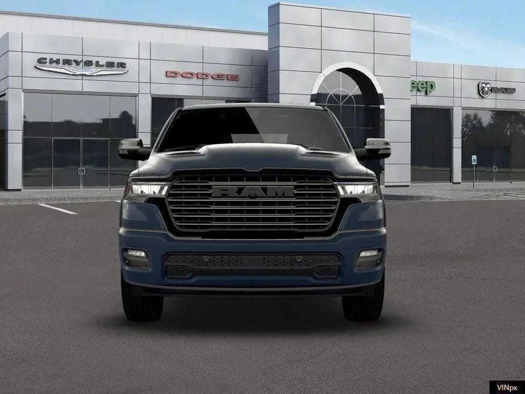 New 2026 Forged Blue Metallic Exterior Paint RAM Laramie image 9