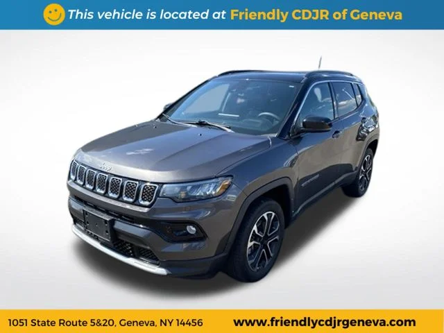 Used 2023 Gray Jeep Limited image 1