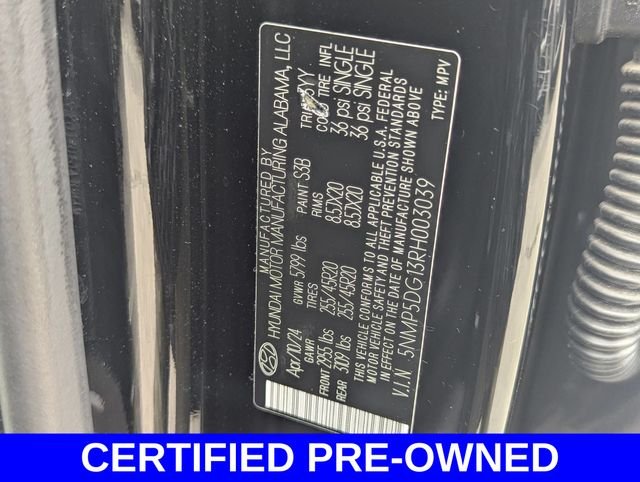 Certified Used 2024 Black Hyundai Calligraphy image 36