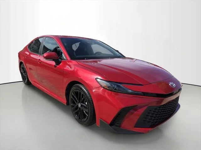 Used 2025 Supersonic Red Toyota SE image 7