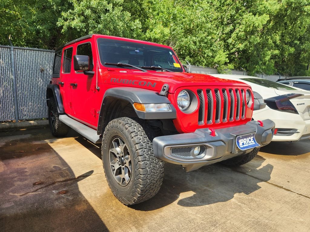Used 2020 Firecracker Red Clearcoat Jeep Rubicon image 3