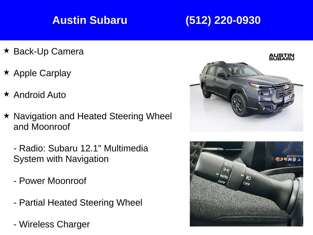 New 2026 Gray Subaru Premium image 9