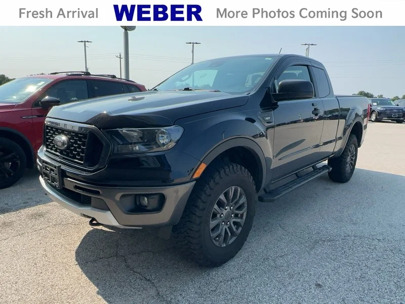 Used 2021 Shadow Black Ford XLT 4WD SuperCab 6