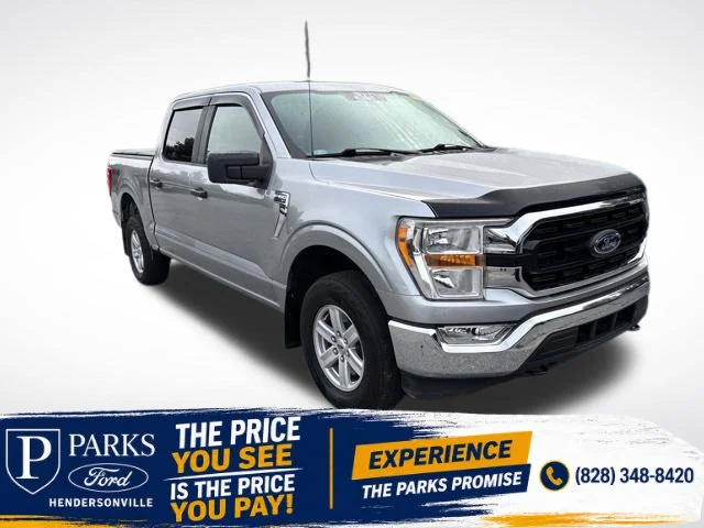 Used 2021 Silver Ford XLT image 1