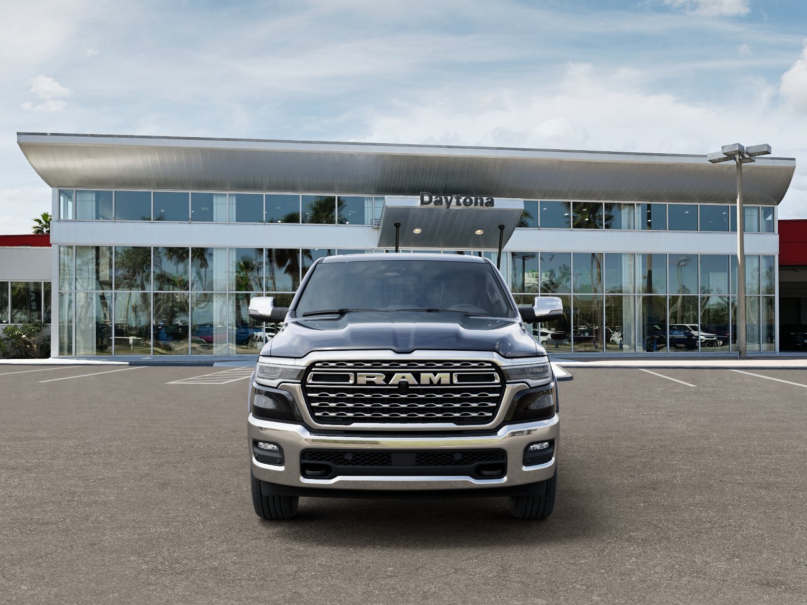 New 2026 Diamond Black Crystal Pearl-Coat Exterior Paint RAM Limited Longhorn image 6
