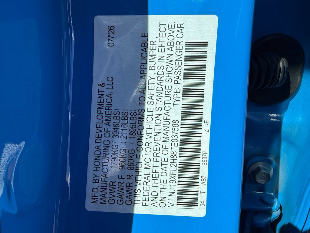 New 2026 Boost Blue Pearl Honda Sport image 24
