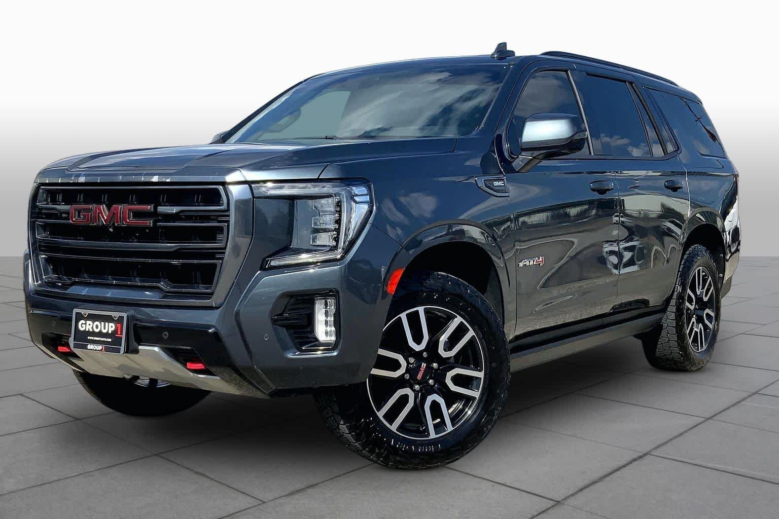 Used 2021 Dark Sky Metallic GMC AT4 image 2