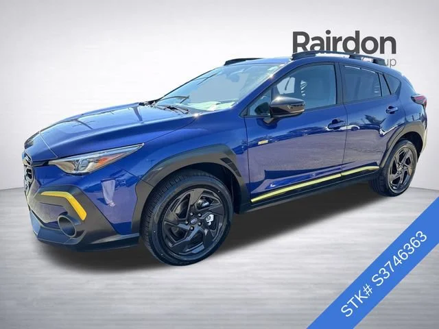 Used 2025 Sapphire Blue Pearl Subaru Sport image 3