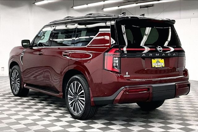 New 2026 Coulis Red Pearl/Super Black Nissan Platinum Reserve image 4
