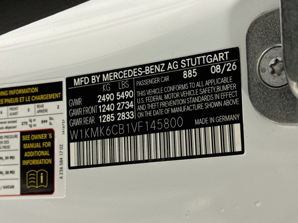 New 2027 MANUFAKTUR Moonlight White Metallic Mercedes-Benz CLE 53 AMG® image 29