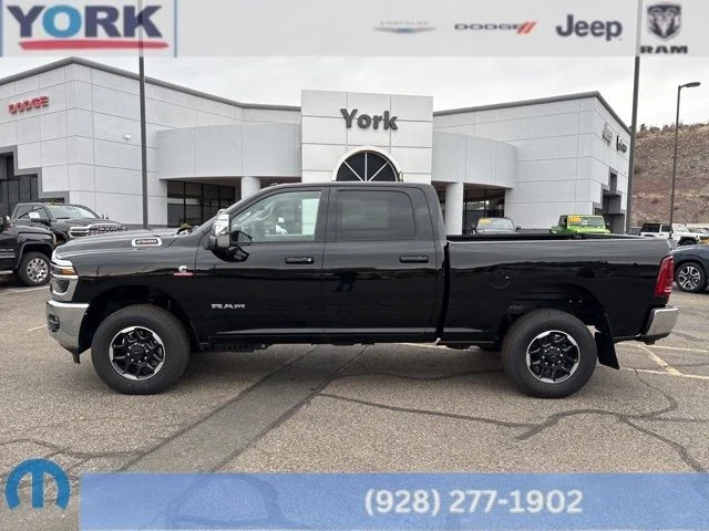 New 2026 Diamond Black Crystal Pearl-Coat Exterior Paint RAM Laramie image 1