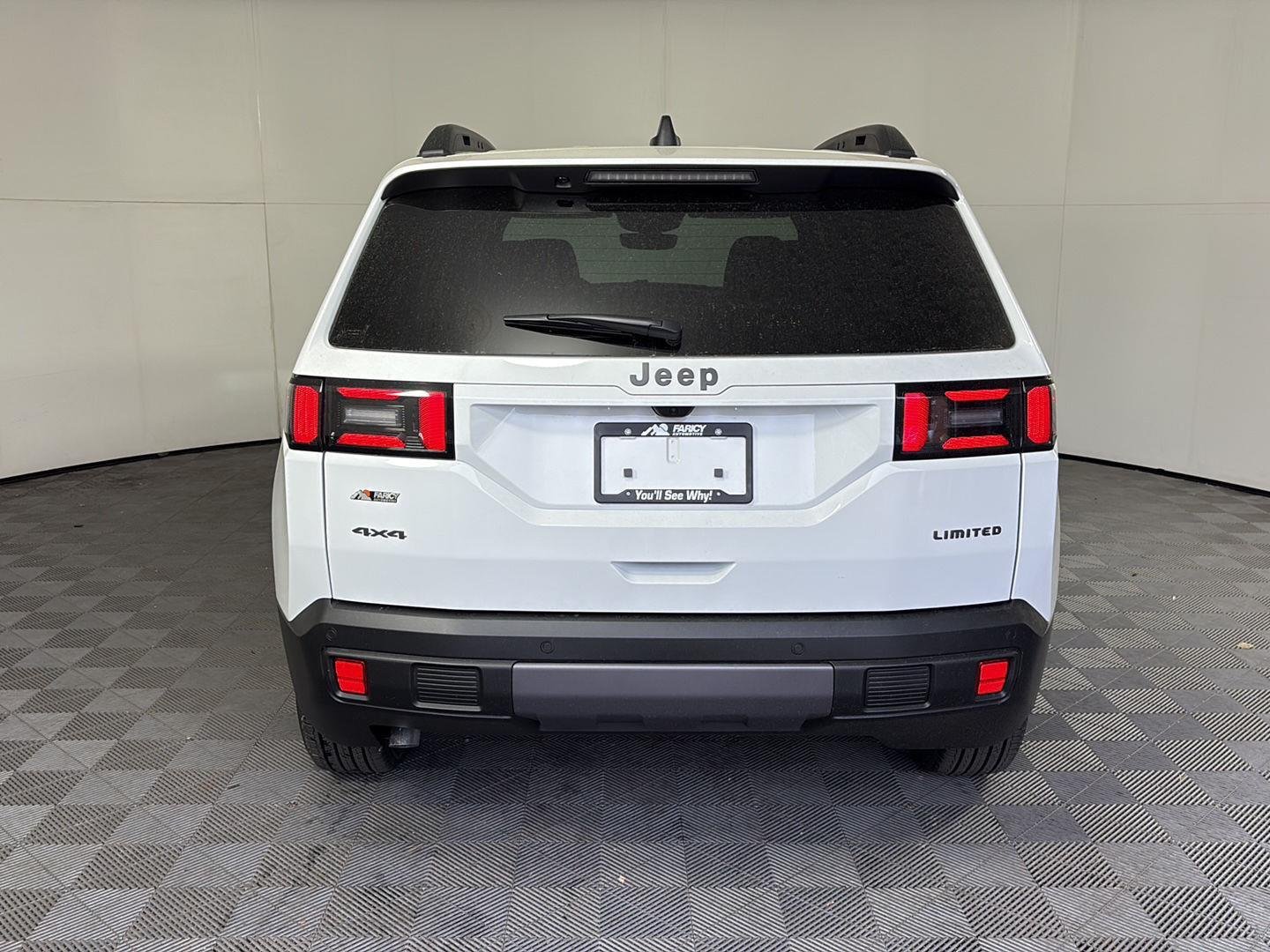 New 2026 Bright White Clear-Coat Exterior Paint Jeep Limited image 5