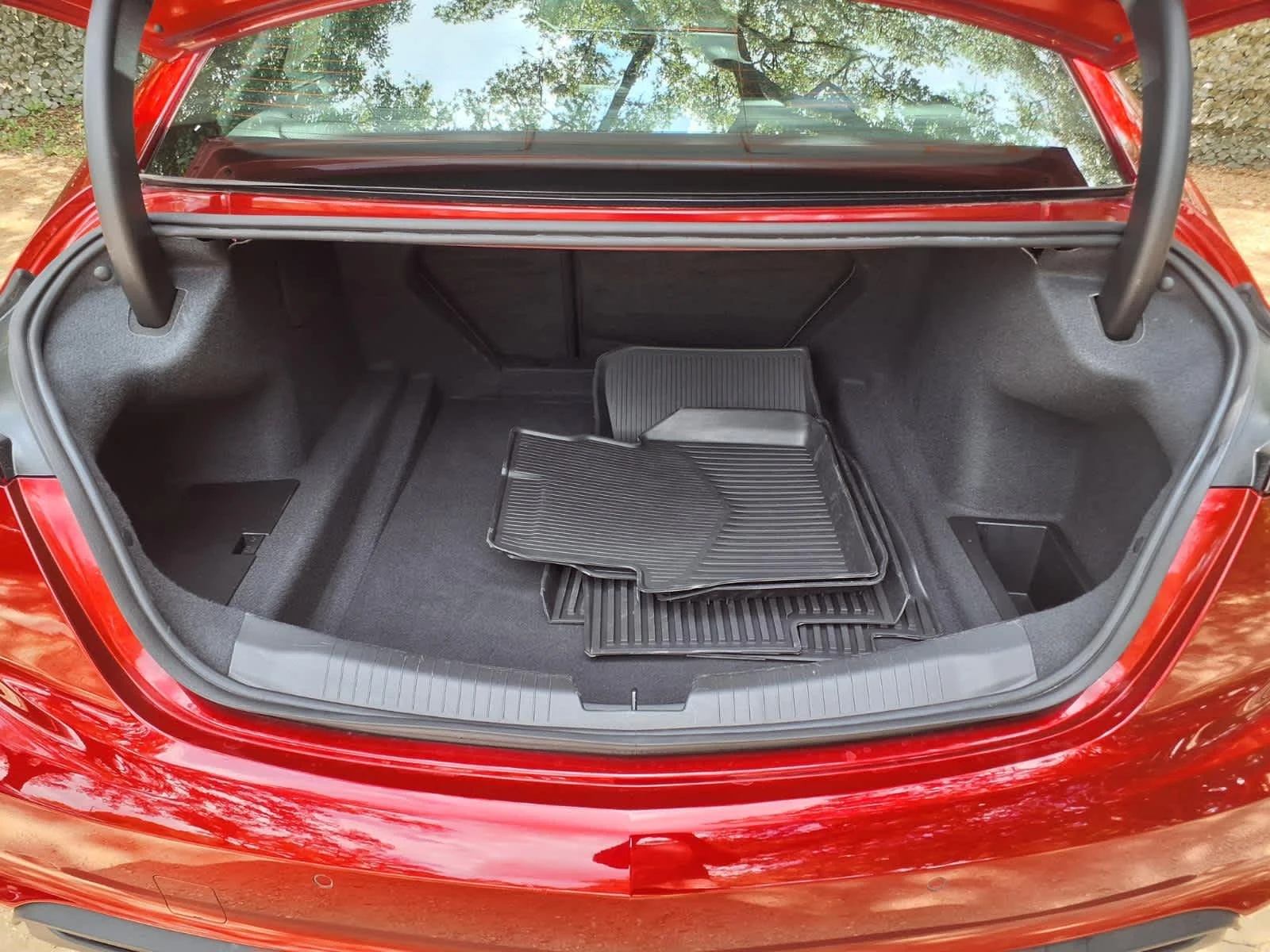 Certified Used 2025 Radiant Red Tintcoat Cadillac Premium Luxury image 28