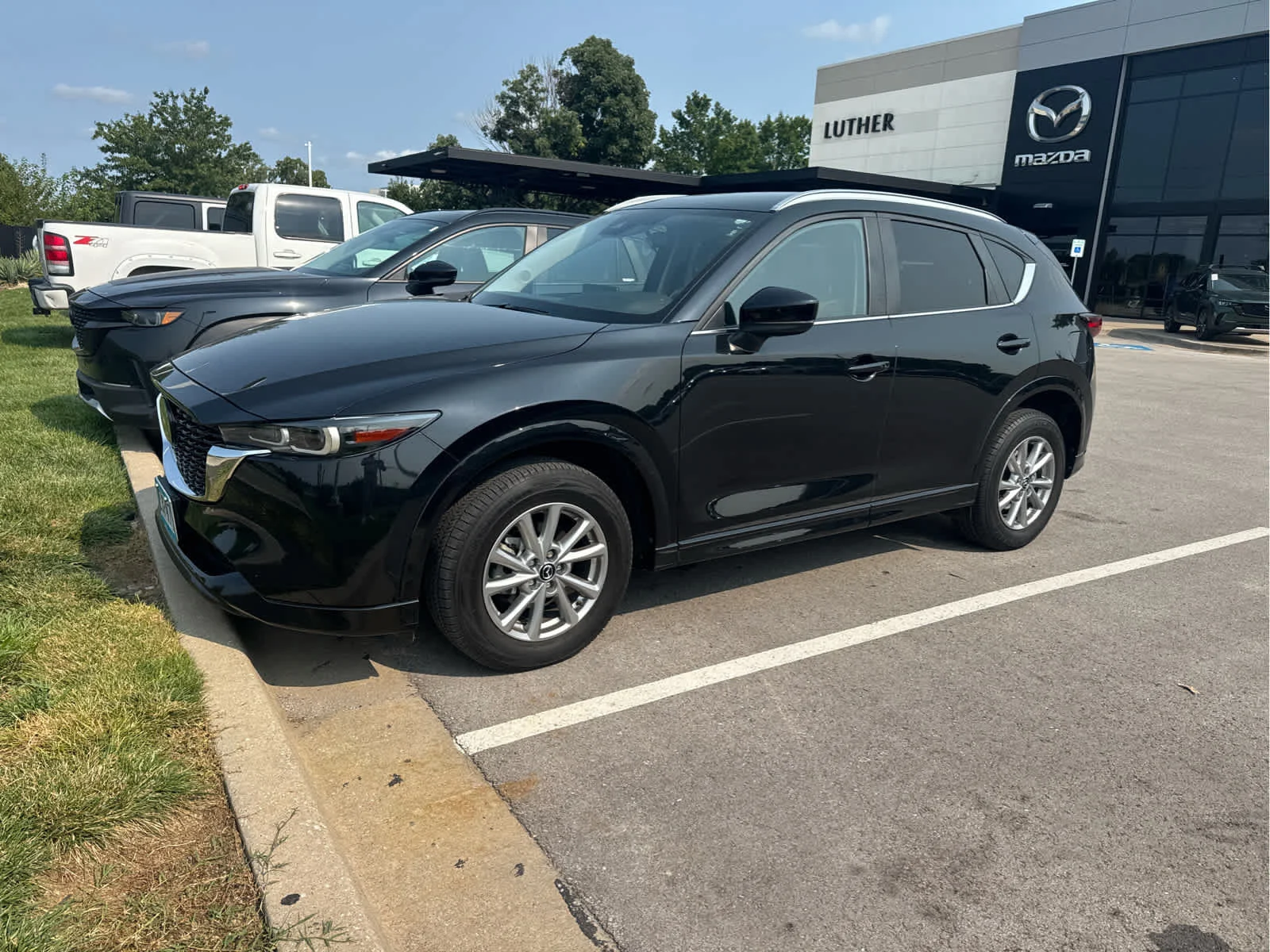Certified 2024 Mazda CX-5 S Select Package with VIN JM3KFBBMXR0380374 for sale in Kansas City