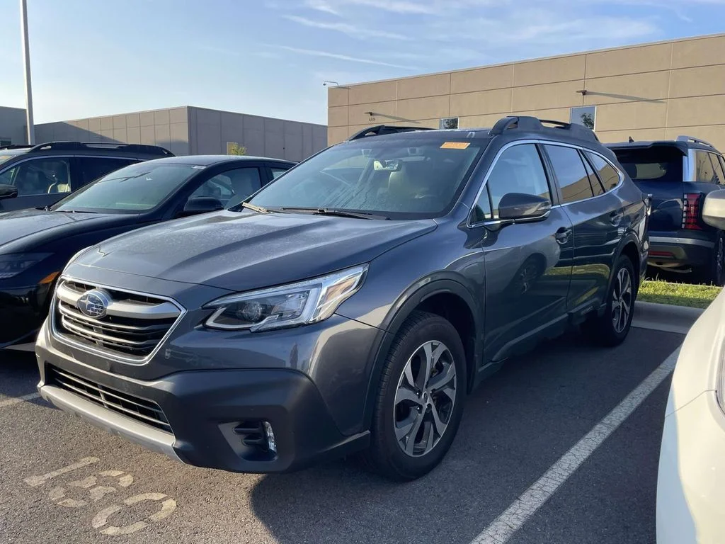 Used 2021 Magnetite Gray Metallic Subaru Limited XT image 2