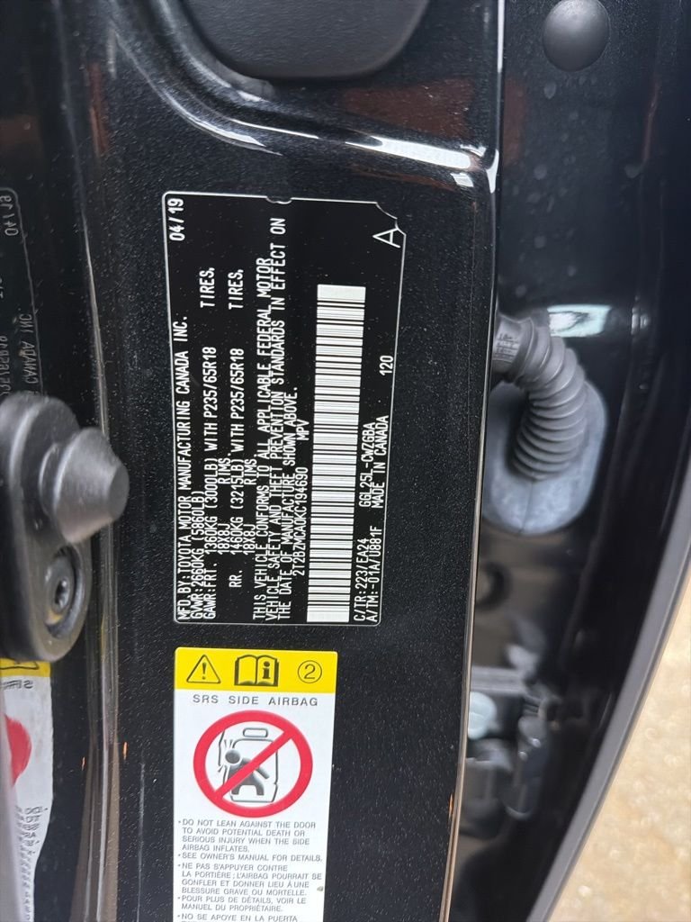 Used 2019 Black Lexus 350 image 9