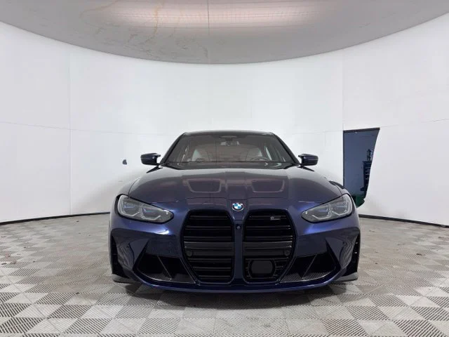 Used 2024 Tanzanite Blue II Metallic BMW Competition image 2