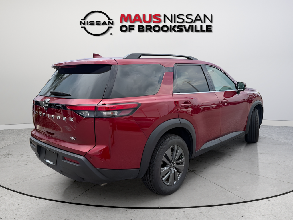 Certified Used 2024 Red Nissan SV image 8