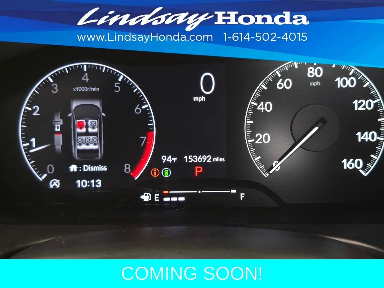 Used 2022 Lunar Silver Metallic Honda LX image 13