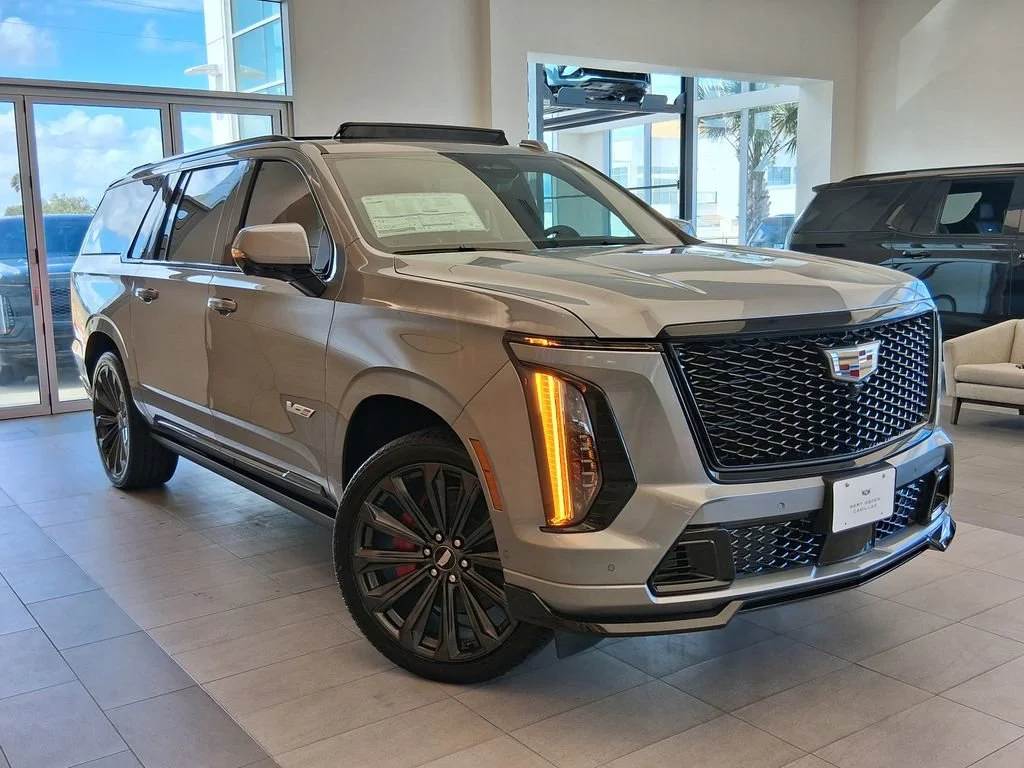 New 2026 Argent Silver Metallic Cadillac V-Series image 1