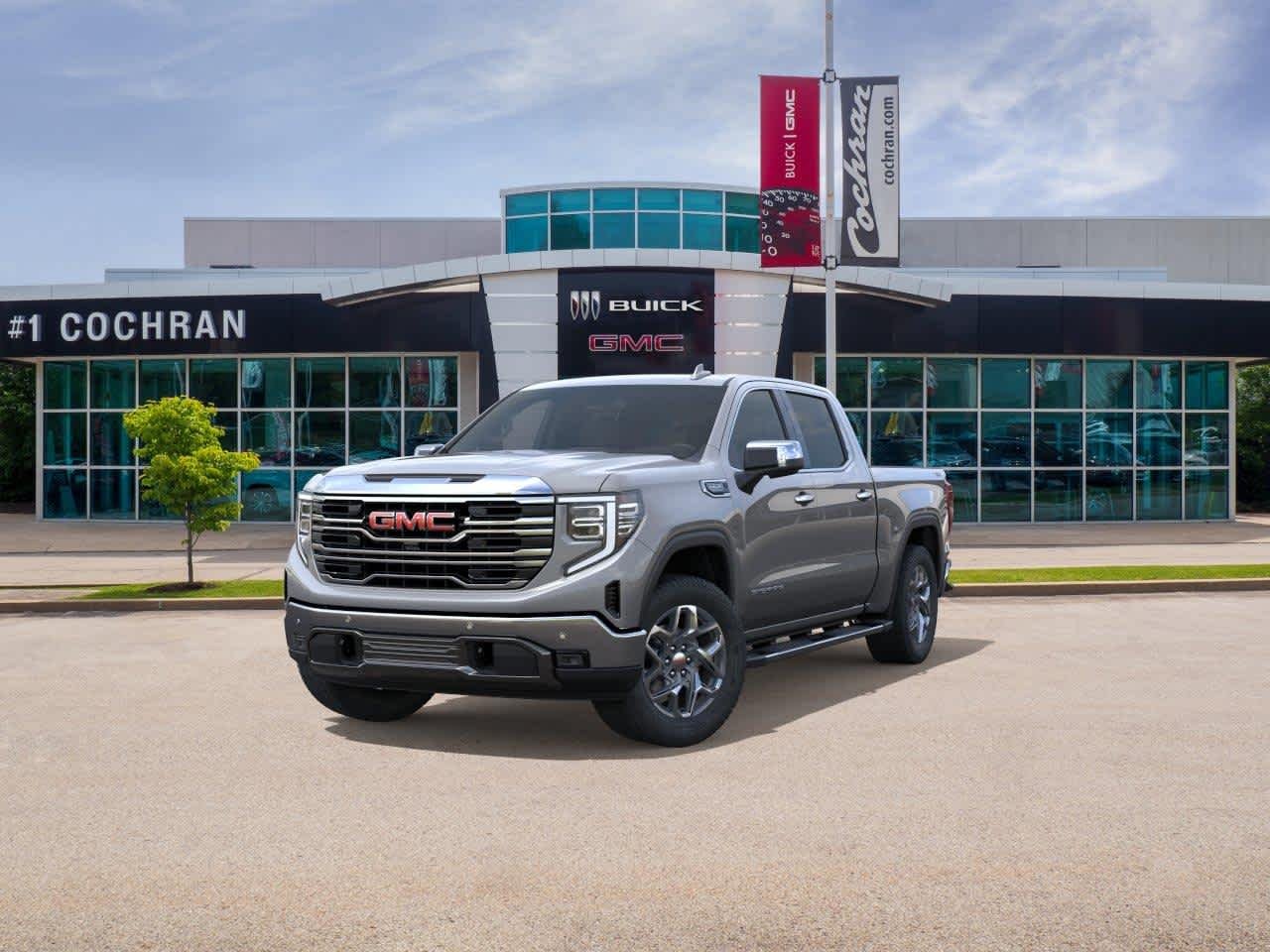 New 2026 Sterling Metallic GMC SLT image 8