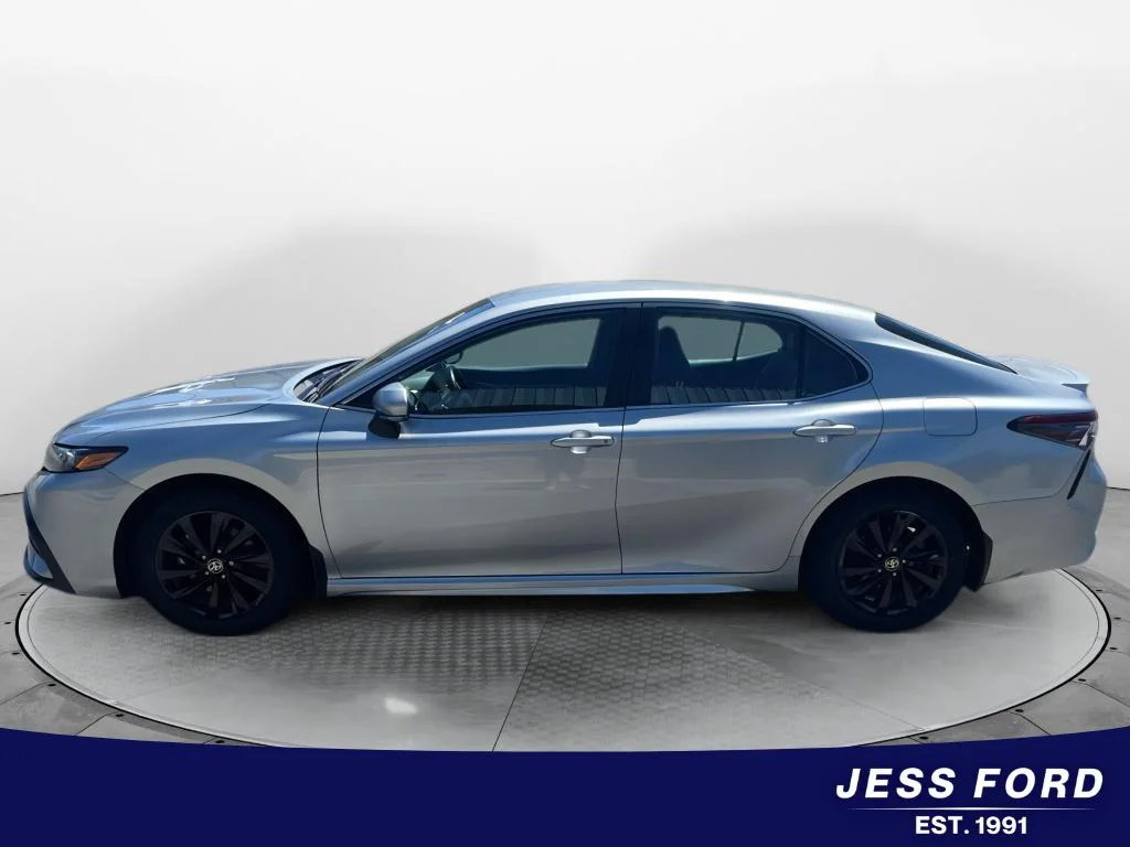 Used 2024 Celestial Silver Metallic Toyota SE image 2