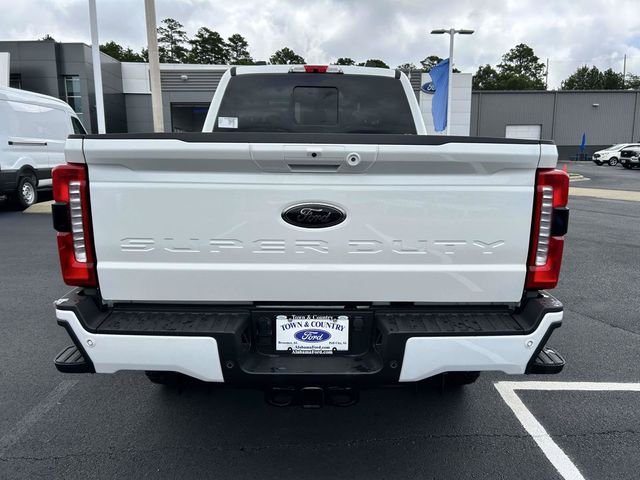 New 2026 Star White Metallic Tri-Coat Ford Lariat image 4