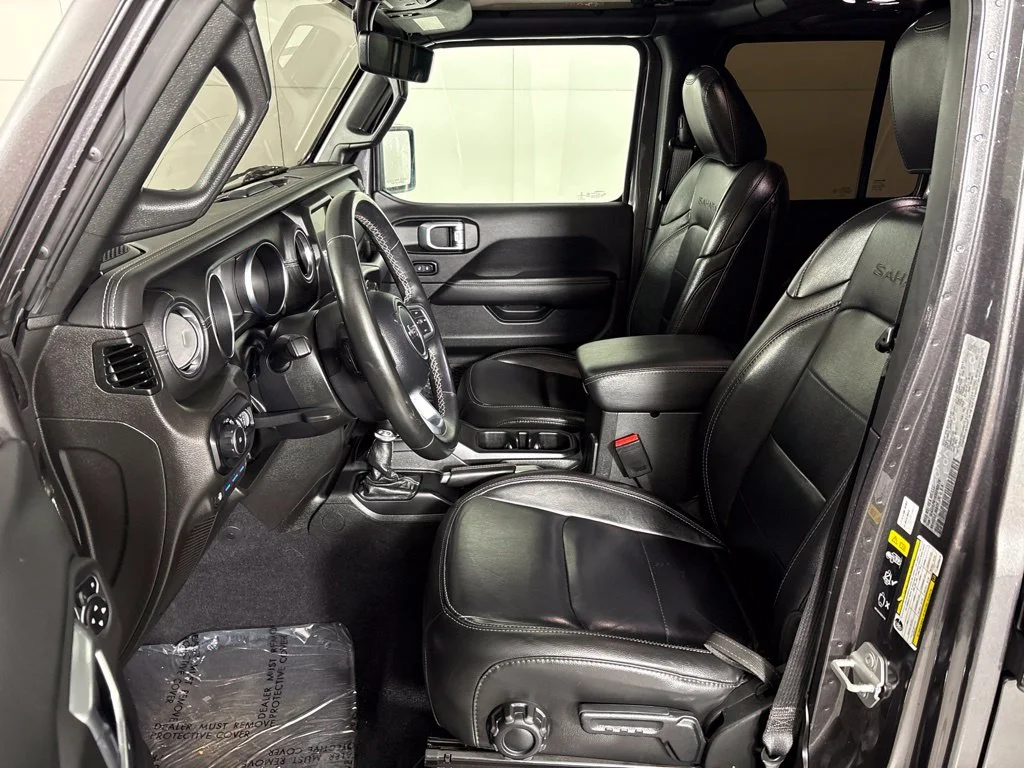 Used 2022 Gray Jeep Unlimited Sahara 4xe image 29
