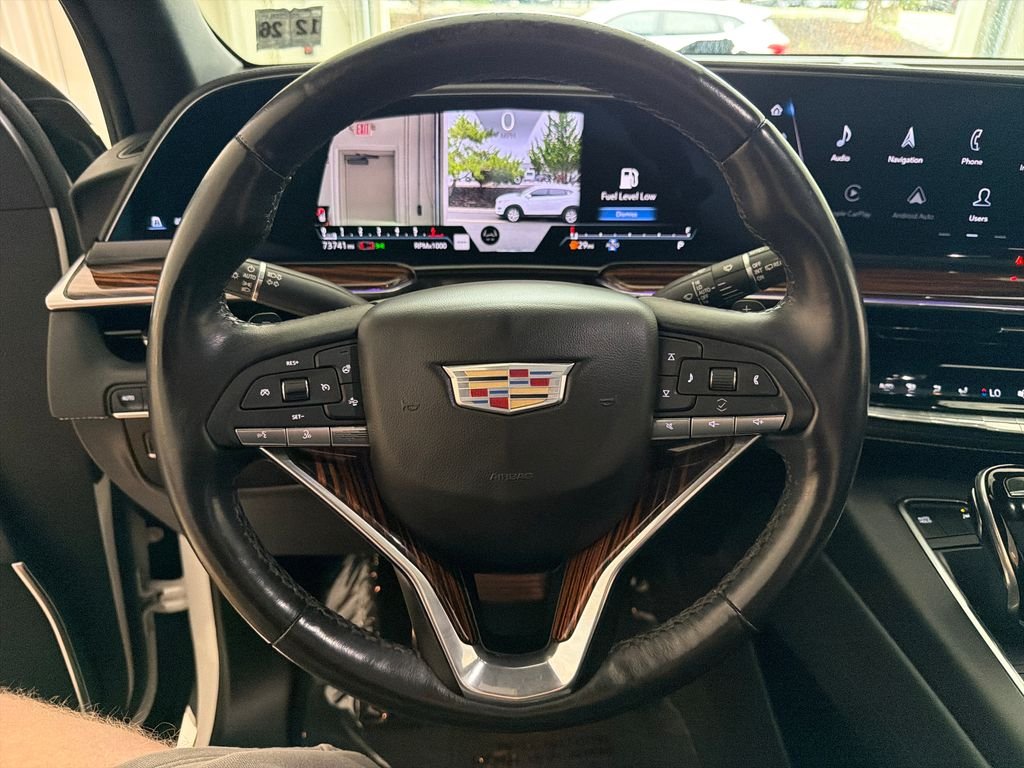 Used 2022 White Cadillac Premium Luxury image 28