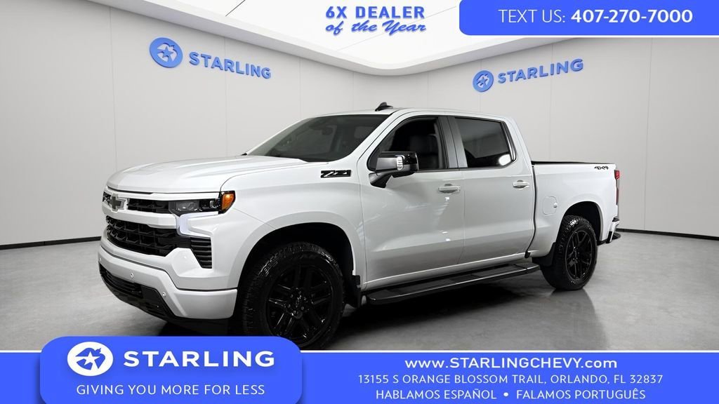 Certified Used 2025 Summit White Chevrolet RST image 1