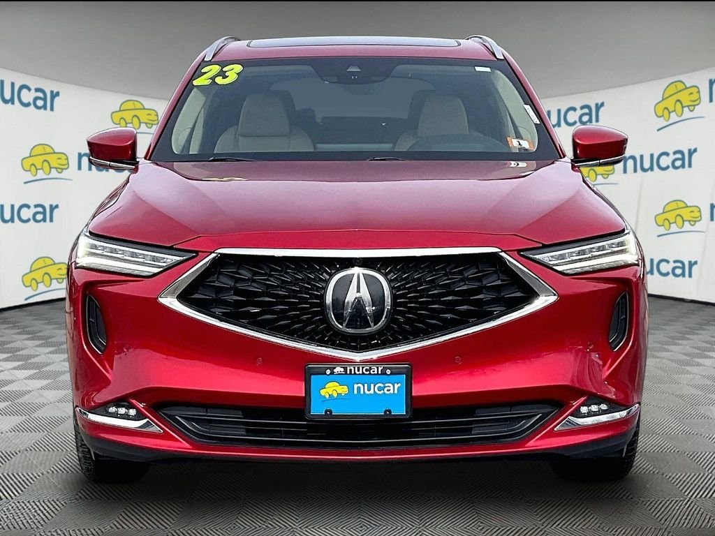 Used 2023 Red Acura Advance image 2