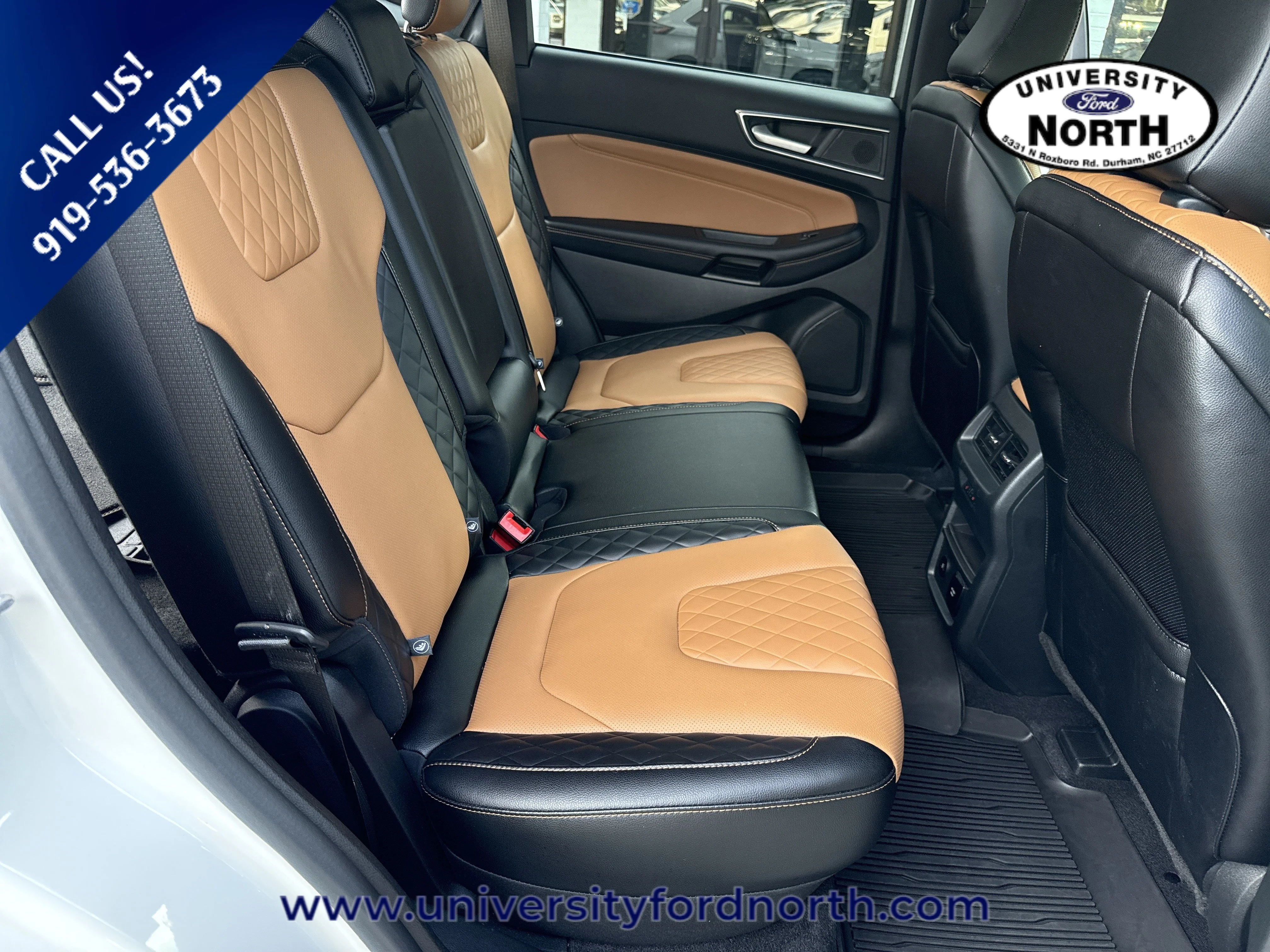 Used 2024 Star White Metallic Tri-Coat Ford Titanium image 40