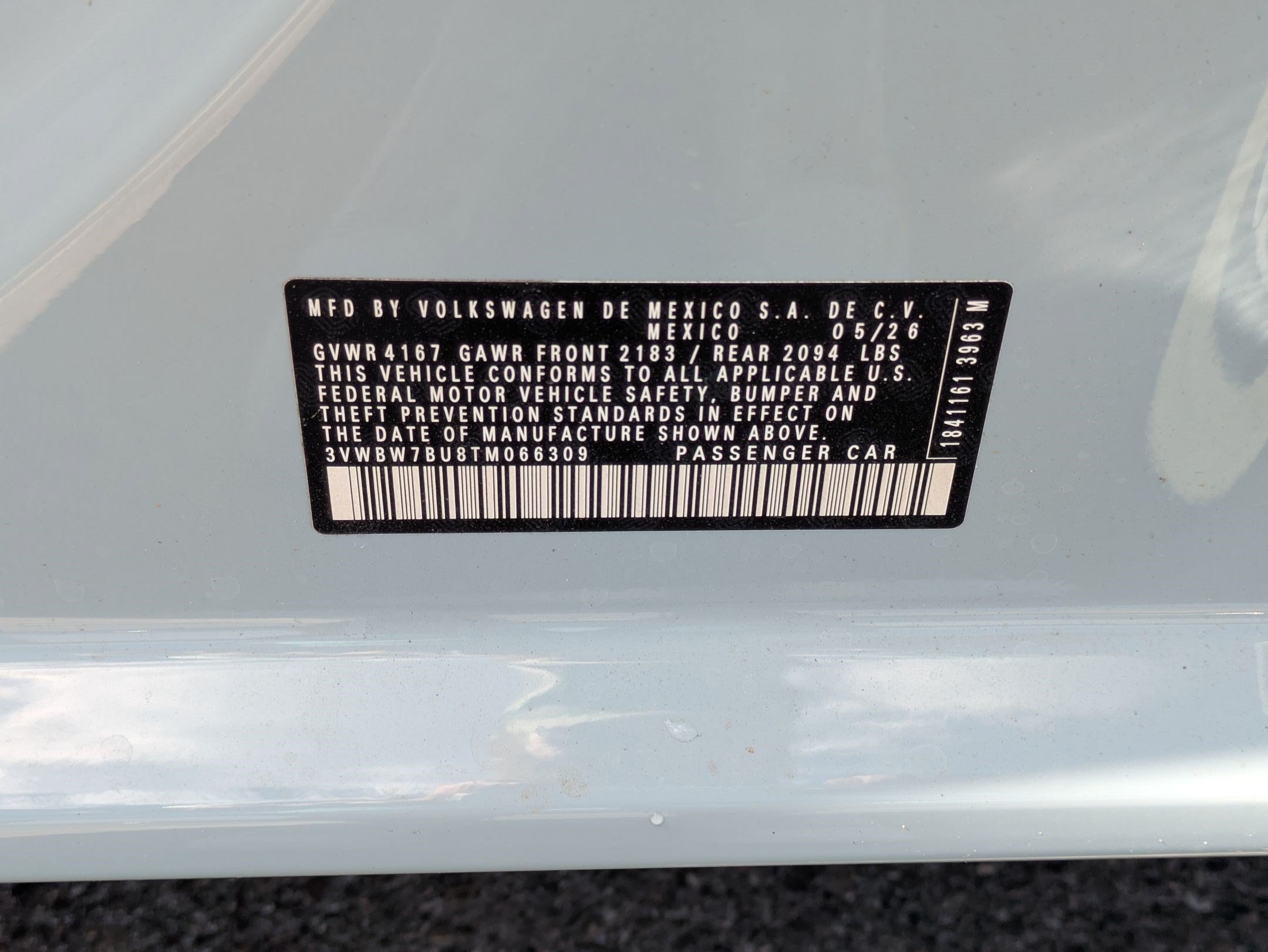 New 2026 Monument Gray Volkswagen Sport image 16