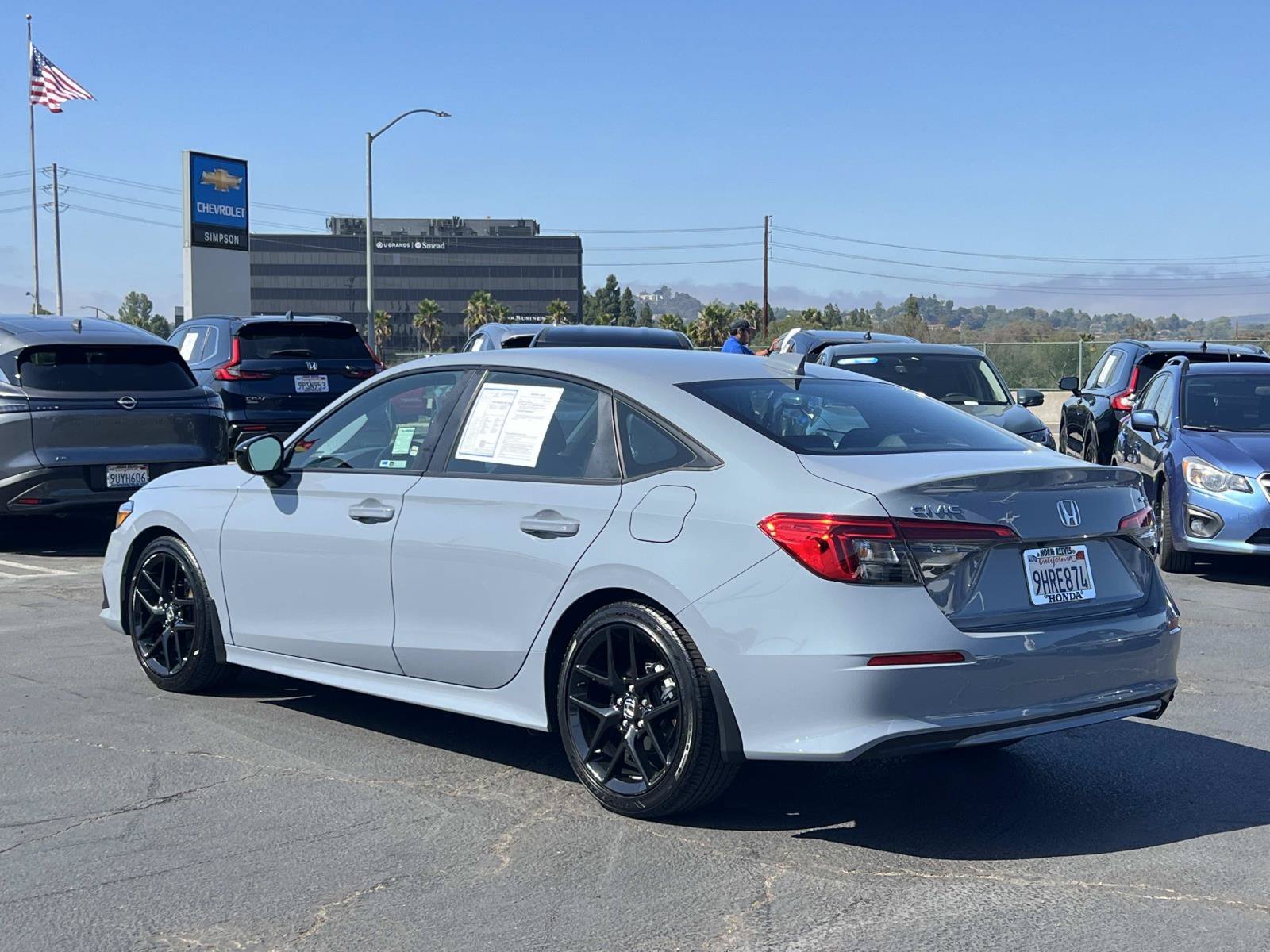 Certified Used 2023 Sonic Gray Pearl Honda Sport image 3