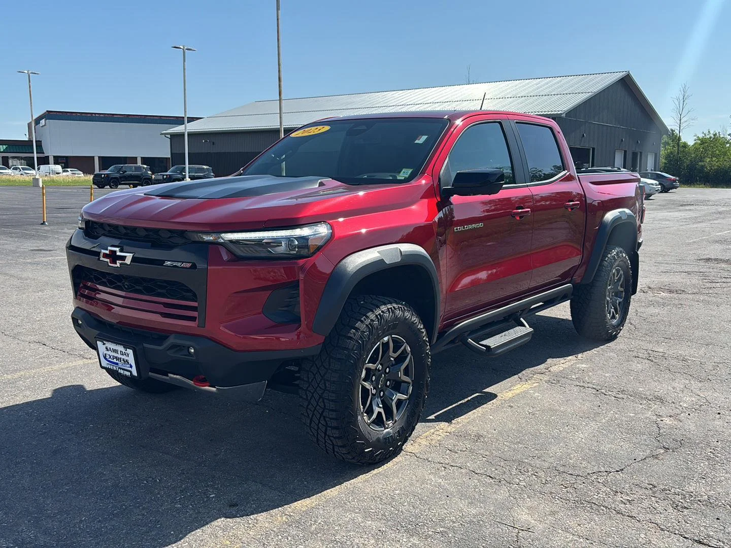 Used 2023 Radiant Red Tintcoat Chevrolet ZR2 image 3