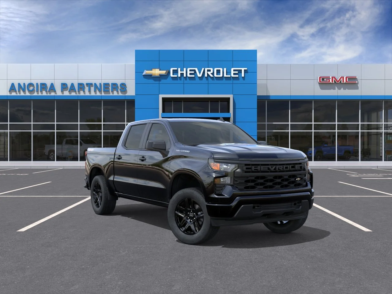 New 2026 Black Chevrolet Custom image 2